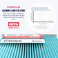 BNX TruFilter C7056 Cabin Air Filter, HEPA 99.97%, MADE IN USA, Compatible With Select Toyota Camry, 4Runner, Prius, Avalon, FJ Cruiser, Celica, Sienna, Solara; Lexus ES330, GX470, RX330, RX350,RX400h