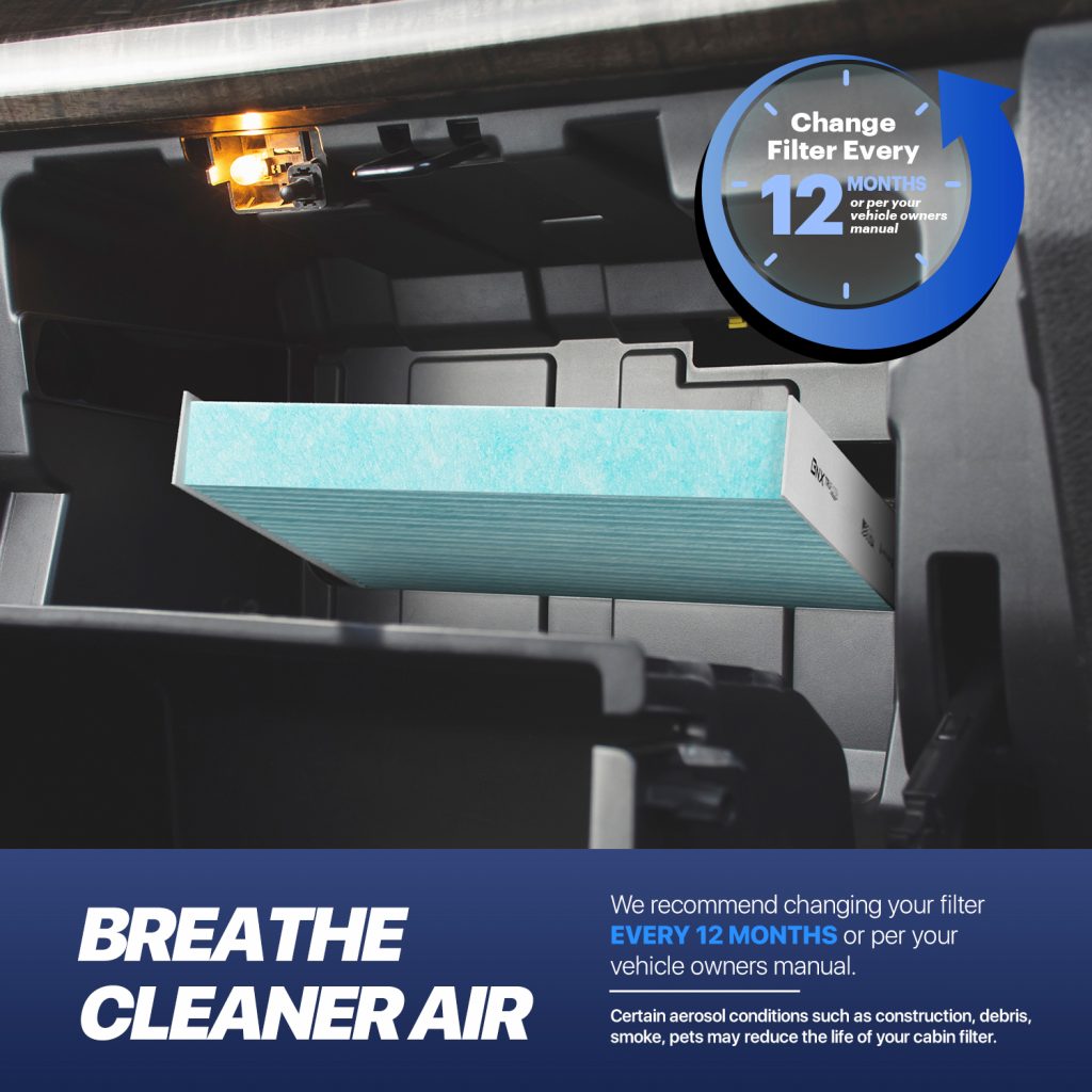 BNX TruFilter C7091 Cabin Air Filter, HEPA 99.97%, MADE IN USA, Compatible With Select Chevrolet: Silverado, Impala, Cruze, Malibu, Traverse, GMC: Sierra, Yukon, Terrain, Buick: Enclave, LaCrosse