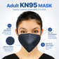 BNX KN95 Mask (E95M), Made in USA KN95 Face Mask, Navy (Adult Medium)