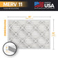 BNX TruFilter 14x20x1 MERV 11 Pleated Air Filter – Made in USA (6-Pack)