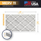 BNX TruFilter 14x24x1 MERV 11 Pleated Air Filter – Made in USA (6-Pack)