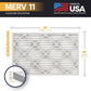 BNX TruFilter 16x25x1 MERV 11 Pleated Air Filter – Made in USA (6-Pack)