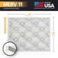 BNX TruFilter 20x25x1 MERV 11 Pleated Air Filter – Made in USA (6-Pack)