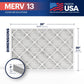 BNX 20x30x1 MERV 13 Pleated Air Filter – Made in USA (4-Pack)