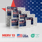 BNX 14x14x1 MERV 13 Pleated Air Filter – Made in USA (6-Pack)