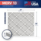 BNX TruFilter 20x22x1 MERV 13 Pleated Air Filter - Made in USA (4-Pack)