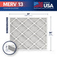 BNX TruFilter 20x23x1 MERV 13 Pleated Air Filter - Made in USA (4-Pack)