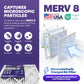 BNX TruFilter 20x25x1 MERV 8 Pleated Air Filter – Made in USA (6-Pack)