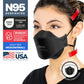 BNX N95 Respirator Mask (F95B) – Black