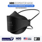 BNX N95 Respirator Mask (F95B) – Black