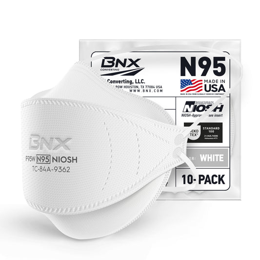 BNX N95 Respirator Mask (F95W) – White